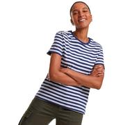 Urban Classics Tb6826-ladies Regular Striped Tee T-Shirt, Bianco/Blu Scuro, XXL Donna