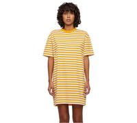 Urban Classics Tb6828-ladies Oversized Striped Tee Dress Vestito, Bianco/Magicmango, XL Donna