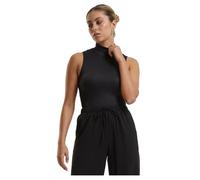 Urban Classics Tb6993-ladies Glitter High Neck Body T-Shirt, Nero, S Donna