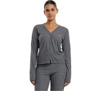 Urban Classics Tb7001-ladies Rib Cardigan, Grigio Scuro, M Donna