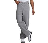 Urban Classics Tb7026-90´s Heavy Denim Pants Jeans, Grigio Slavato, 38 Uomo