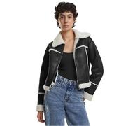Urban Classics Tb7076-ladies Shearling Jacket Giacche Leggere, Nero/Sabbia Bianca, XS Donna