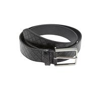 Urban Classics Tb7217-woven Embossed Synthetic Leather Belt Cintura, Nero, S/M Uomo