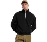 Urban Classics Pullover TB7266 Oversize Teddy Troyer Nero M Uomo