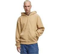 Urban Classics Tb7303-jaquard Velvet Zip-Hoody Maglia di Tuta, Beige, XXXXL Donna