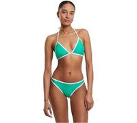 Urban Classics Tb7483-ladies Retro Triangle Bikini Parte Superiore, Froggreen/White, S Donna