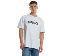Urban Classics Tb7551-uc Cursive Bold Logo Heavy Oversized Tee T-Shirt, Bianco, XXXL Uomo