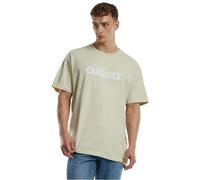 Urban Classics Tb7551-uc Cursive Bold Logo Heavy Oversized Tee T-Shirt, Sabbia, L Uomo