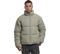 Urban Classics Giacca a vento trapuntata con grinze TB7586 5XL Verde