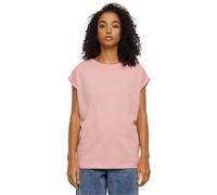 Urban Classics Tb771-ladies Extended Shoulder Tee T-Shirt, Rosa Limonata, XS Donna