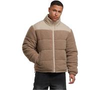 Urban Classics Tb7940-fabric Mix Teddy Puffer Jacket Giacca Buffer Uomo (Pacco da 1)
