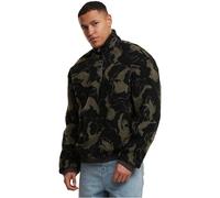 Urban Classics Tb8024-oversized Pattern Teddy Troyer Felpa, Oliveswirl, XL da Uomo, Oliveswirl, XL