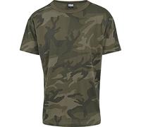 Urban Classics tè Mimetico Oversize T-Shirt, Multicolore (Olive Camo 775), M Uomo