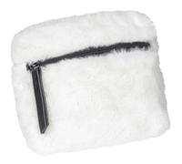 Urban Classics Teddy Mini Sacchetto Cintura Black Bianco Peluche Similpelle UC