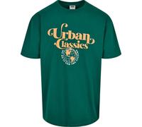 Urban Classics Tee verde con logo dell'albero biologico S Verde