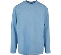 Urban Classics Tintura in capo pesante Oversized Longsleeve L Blu