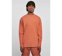 Urban Classics TB5941 | Heavy Oversized Garment Dye Longsleeve Uomo - Colore: Terracotta - Taglia: S