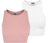 Urban Classics Top a costine da donna 2 pezzi XL Multicolore