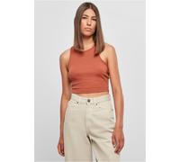 Urban Classics Top a costine da donna 3XL Arancione