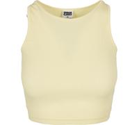 Urban Classics Top a costine da donna giallo tenue XL Giallo