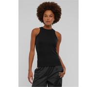 Urban Classics Donna Racer Back Rib Top Canottiera, Nero