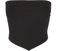 Urban Classics Top a fascia annodato da donna TB6872 L Nero