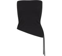 Urban Classics Top a fascia in piqué Waffle da donna TB7529 XL Nero