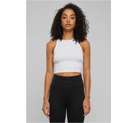 Urban Classics Top da Donna Organico Cropped Canottiera, Bianco, XXL