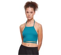 Urban Classics Top Corto A Righe Per Donne Con Lacci Sportivo