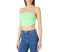 Urban Classics Top da Donna a Fascia Neon, Verde Fluo, XS