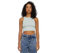 Urban Classics Top da Donna con Costine Incrociate Canottiera, Menta Gelata, XL