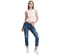 Urban Classics Top Da Donna Con Pizzo, Top Donna, Rosa (Pink 185)., S