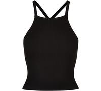 Urban Classics Crossed Back Sleeveless T-shirt Nero L Donna