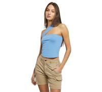 Urban Classics Ladies One Strap Top da Donna, Colore Nero, Modello Basic, Blu Horizonblue, S
