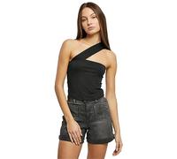 Urban Classics Top da Donna One Strap Canottiera, Nero