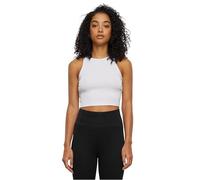 Urban Classics Top da Donna Organico Cropped Canottiera, Bianco, M