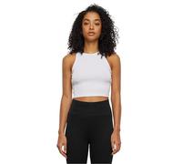 Urban Classics Top da Donna Organico Cropped Canottiera, Bianco, XXL