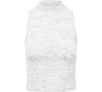 Urban Classics Top da Donna Space Dye, Bianco/Nero, XS