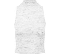 Urban Classics Top da Donna Space Dye, Bianco/Nero, XS