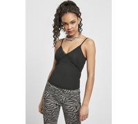 Urban Classics Top da donna Top da donna in pizzo anni '90 Nero 3XL Nero