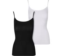 Urban Classics Top In Bamboo Per Donne 2-Pack Nuovo
