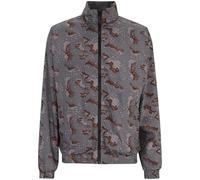 Urban Classics Giacca di mezza stagione marrone / marrone chiaro / grigio / grigio chiaro / bianco, Taglia M