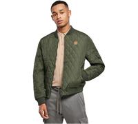 Urban Classics Trapunta Diamante Nylon Giacca Classico Streetlook Strappato