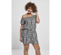 Urban Classics Tuta donna Tuta donna AOP Off Shoulder Short Jumpsuit TB3433 4XL Sonstiges