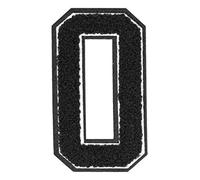 Urban Classics Uc007 UC Numeri Patch Termoadesivi da 0 A 9 (Numero 8)