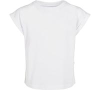 Urban Classics Uck2983-girls Organic Extended Shoulder Tee T-Shirt, Bianco, 110 cm-116 cm Bambine e Ragazze