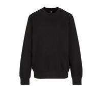 Urban Classics Ragazzi Boys Light Terry Equipaggio UCK6663 134/140 Nero