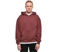 Urban Classics Ultra Heavy Hoody, Felpa con Cappuccio, Uomo, Rosso (Cherry), M