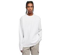 Urban Classics Maglia a Maniche Lunghe Oversize Ultra Pesante T-Shirt, Bianco, XXXXL Uomo