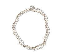 Urban Classics Unisex Bicolor Layering Necklace gold/silver, one size